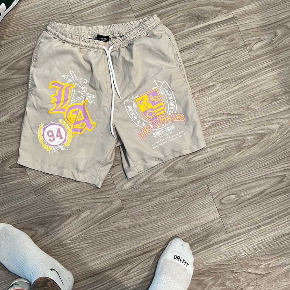 LA swimming trunks